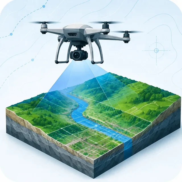 Drone RTK y fotogrametría