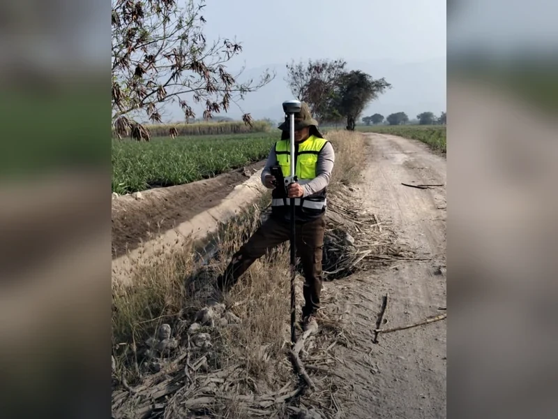 Levantamiento GNSS en campo