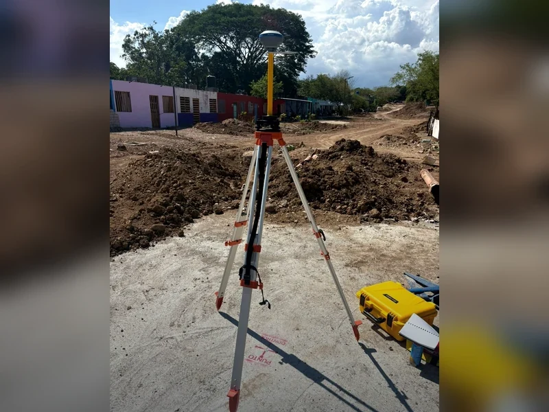 Control GNSS para obra civil