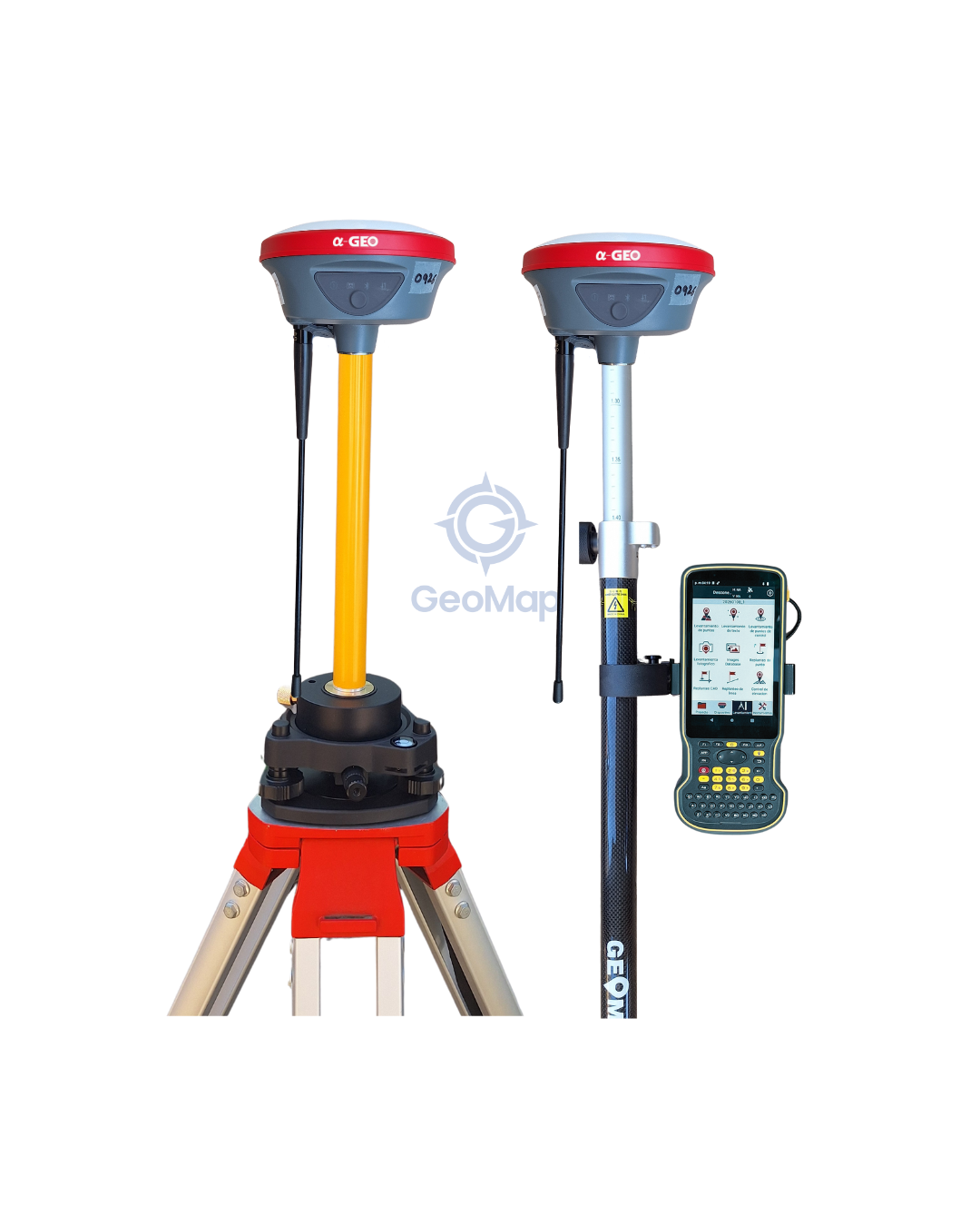 Kit RTK Profesional con Doble SIM GeoMex L100 Pro