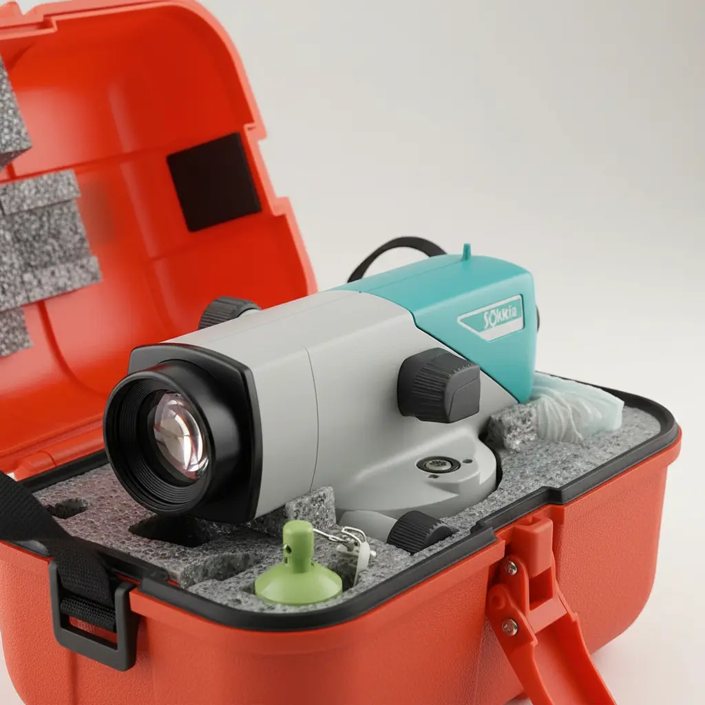 Nivel autom&aacute;tico Sokkia B30 detalle