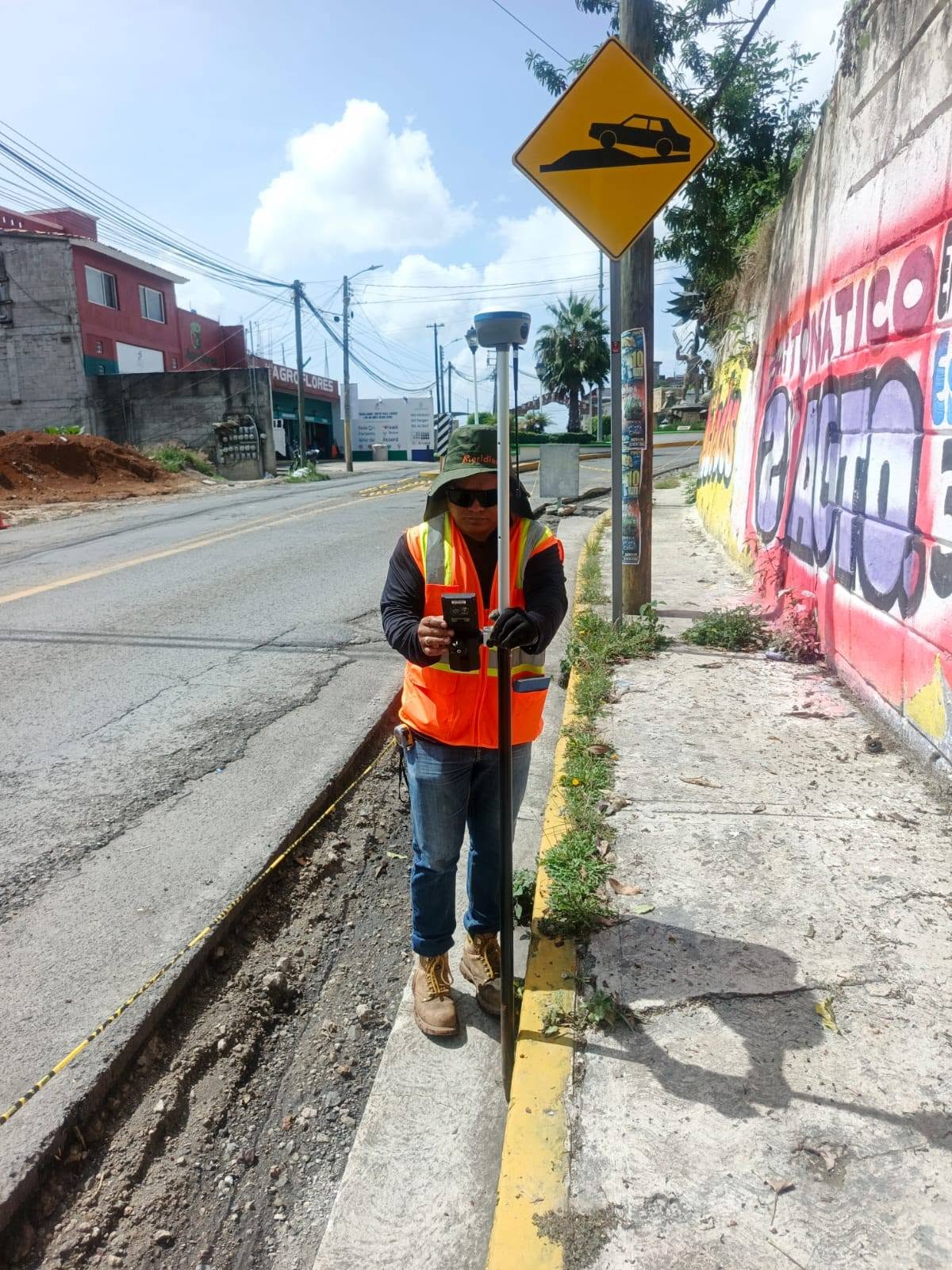 Meridian M5Plus trabajando en campo
